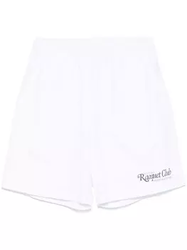 Sporty & Rich спортивные шорты 94 Racquet Club, белый