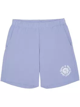 Sporty & Rich спортивные шорты Monte Carlo, фиолетовый