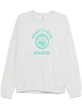 Sporty & Rich толстовка с круглым вырезом, серый