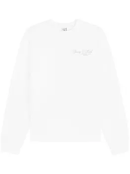 Sporty & Rich толстовка с логотипом, белый