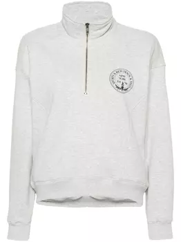 Sporty & Rich толстовка с логотипом, серый