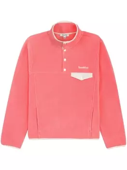 Sporty & Rich толстовка с вышитым логотипом, розовый