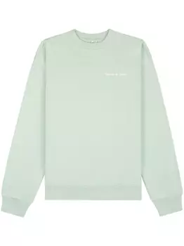 Sporty & Rich толстовка Self Love Club, зеленый