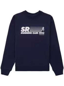 Sporty & Rich толстовка SR Running Club, синий