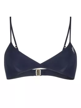 Sporty & Rich топ бикини The Brigitte, синий