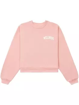 Sporty & Rich укороченная толстовка Wellness Ivy, розовый