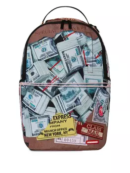 Sprayground детские рваные упаковочные рюкзаки Sprayground kid, коричневый