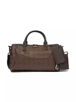 Sprayground Kid дорожная сумка Sharks In Paris, коричневый