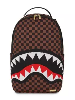 Sprayground kid рюкзак Knit Sharks Paris 2.0, коричневый