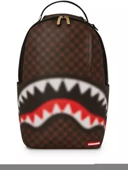 Sprayground kid рюкзак Sharks Paris Blur, коричневый
