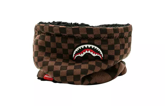 SPRAYGROUND Шарф унисекс, Коричневый