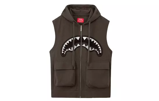 SPRAYGROUND Жилет унисекс, Темно-серый