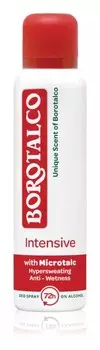 Спрей антиперспирант Borotalco Intensive