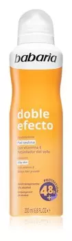 Спрей-антиперспирант для замедления роста волос Babaria Deodorant Double Effect