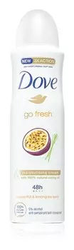Спрей антиперспирант Dove Go Fresh Passion Fruit & Lemongrass