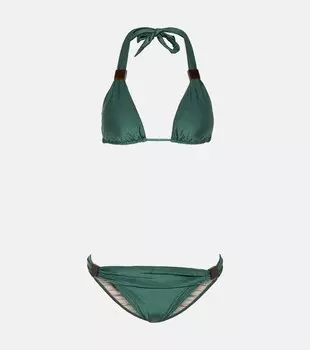 Спрей цветочного бикини Adriana Degreas, зеленый