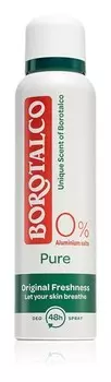 Спрей-дезодорант без алюминия Borotalco Pure Original Freshness