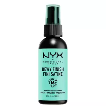 Спрей для фиксации макияжа - влажный финиш, стойкая стойкость Nyx Professional Makeup