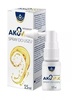 Спрей для гигиены ушей Akuvax, 15 мл