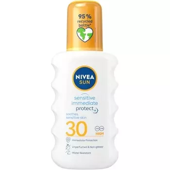 Спрей для немедленной защиты Sun Sensitive Spf 30, 200 мл, Nivea