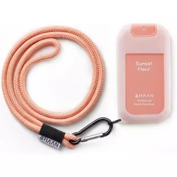 Спрей для очищения рук со специальным держателем и шнурком для подвешивания Haan