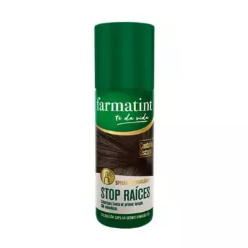 Спрей для подкраски корней Spray Stop Races Farmatint, цвет castao oscuro