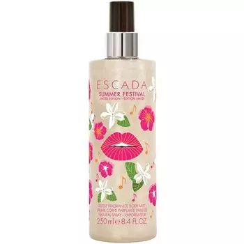 Спрей для тела с блестками Summer Festival 250 мл, Escada