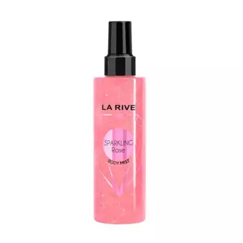 Спрей для тела с мерцанием Sparkling Rose La Rive, 200 ml