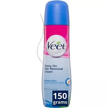 Спрей для удаления волос - Чувствительная кожа - 150мл, Veet