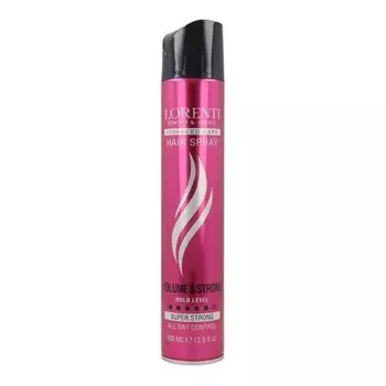 Спрей для укладки волос 400 мл розовый Lorenti