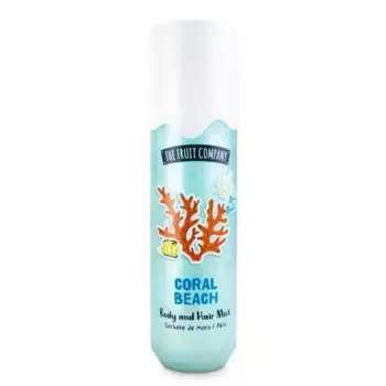 Спрей для волос body and hair mist The Fruit Company, цвет coral beach
