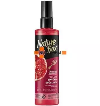 Спрей-кондиционер для волос Nature Box с маслом граната 200 мл [DE], Inna marka