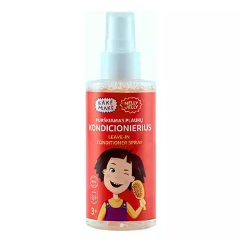 Спрей-Кондиционер для волос с ароматом клубники для детей kak mak wild strawberries flavoured sprayable hair conditioner Margarita, 150 мл