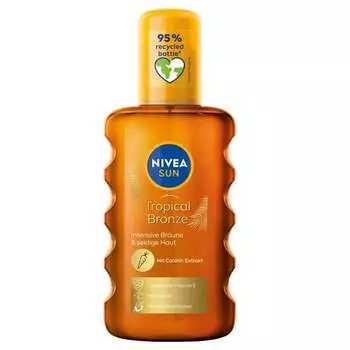 Спрей-масло для загара с каротином SPF6, 200 мл Nivea, Intense Bronze