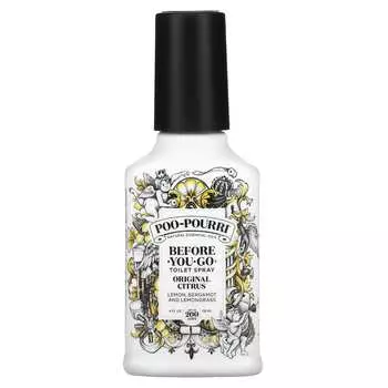 Спрей - Освежитель Poo-Pourri для туалета, со свежим цитрусовым ароматом, 118 мл