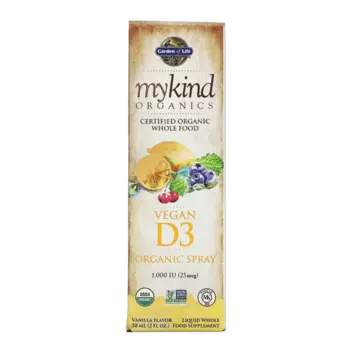Спрей с витамином D3 Garden of Life, ваниль, 1000 МЕ, 58 мл