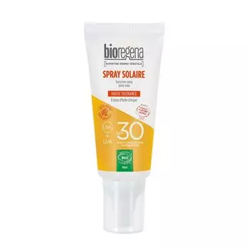 Спрей solaire spf30 защитный солнцезащитный лосьон-спрей Bioregena, 90 мл