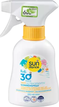 Спрей солнцезащитный детский MED Ultra Sensitive SPF 30 0,2 л. SUNDANCE