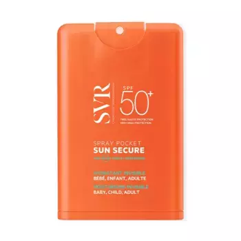 Спрей солнцезащитный крем Sun Secure Spray Pocket Spf50 Laboratoires Svr, 20 ml