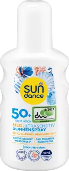 Спрей солнцезащитный MED ультра чувствительный SPF 50+ 200мл SUNDANCE