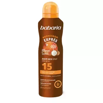 Спрей Спф 15 Bruma Aceite Seco Babaria, 200 ml