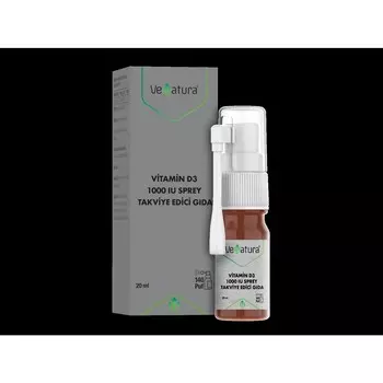 Спрей Venatura Витамин D3 1000 МЕ, 20 мл