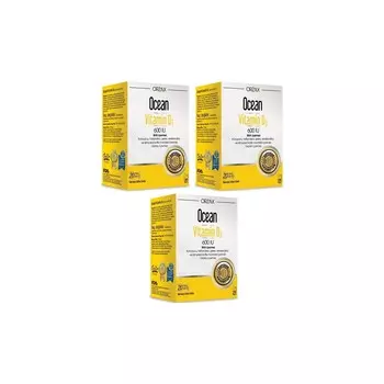 Спрей витамин D3 Ocean 600 МЕ, 3 упаковки по 20 мл