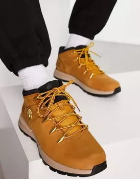 Спринтерские полуботинки Timberland из пшеничного нубука