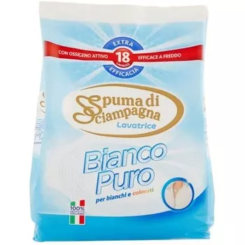 Spuma di Sciampagna Белый порошок 18 размеров 1080г
