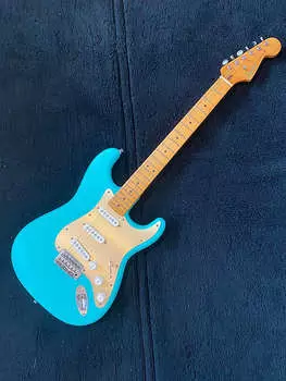 Squier40th Anniversary Stratocaster Satin Sea Foam Green Vintage #ISSD22000956 (6 фунтов, 14,6 унции)