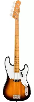 Squier 0374500503 Classic Vibe '50s Precision Bass, кленовый гриф, 2 цвета Sunburst