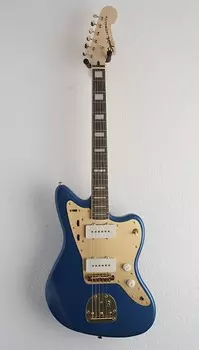 Squier 40th Anniversary Gold Edition Jazzmaster - Лейк-Плэсид Блю 0379420502