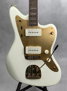 Squier 40th Anniversary Gold Edition Jazzmaster - олимпийский белый