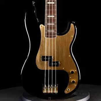 Squier 40th Anniversary Gold Edition Precision Bass - черный